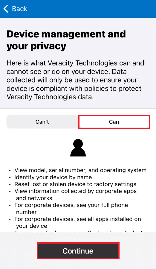 How to enroll your iOS device in Microsoft Intune MDM – Veracity ...